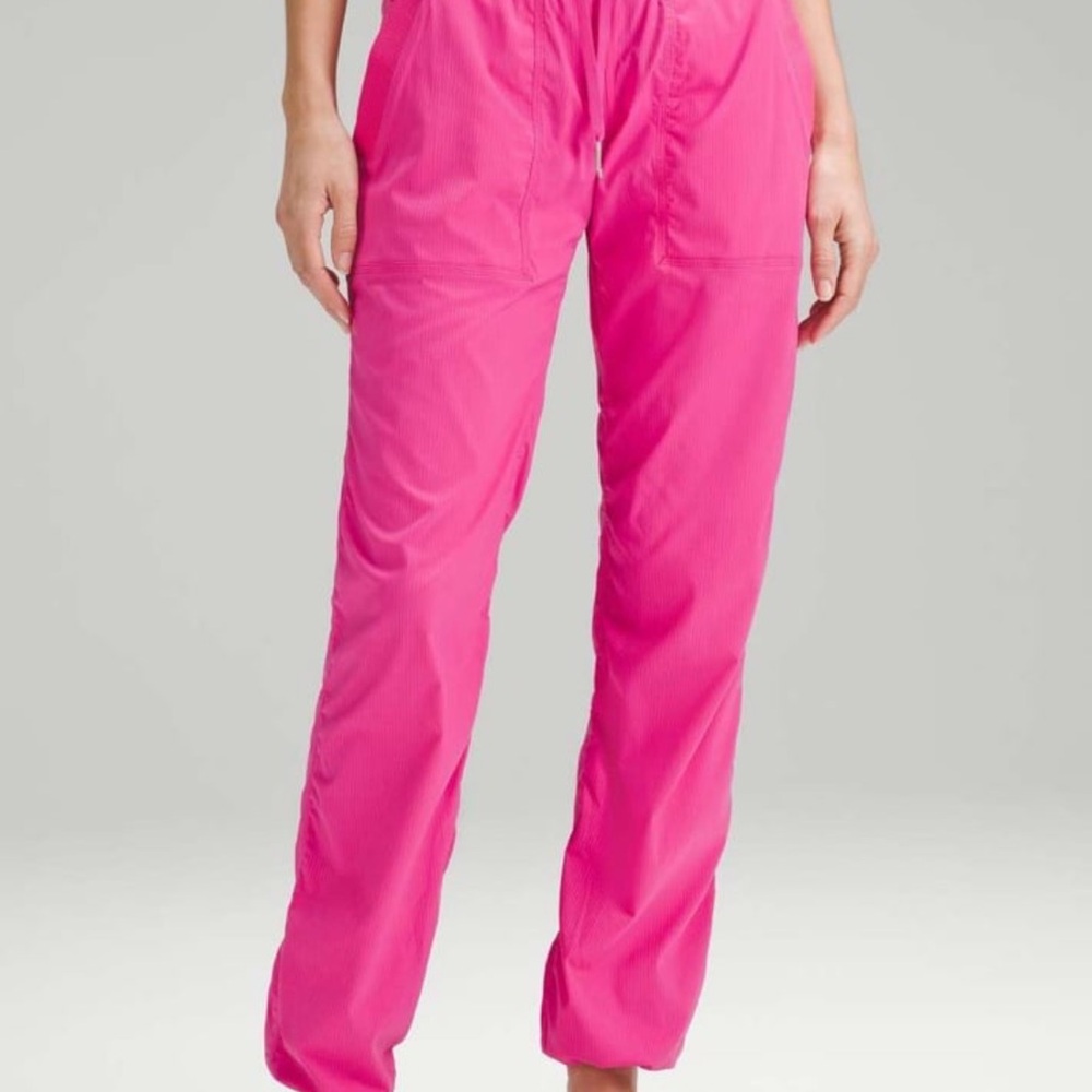 lululemon athletica Hot Pink Track Pants